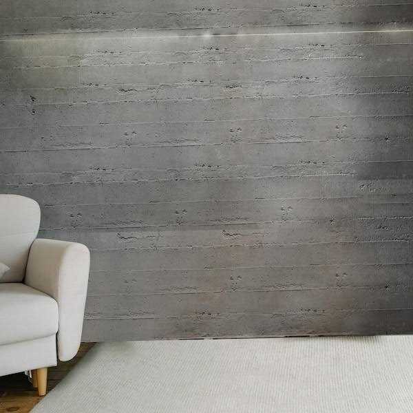 Art3dwallpanels 1.18 in. x 23.6 in. x 48.4 in. Gray Stone Texture Finish Square Edge PU Decorative Wall Paneling - Cheap Fitting