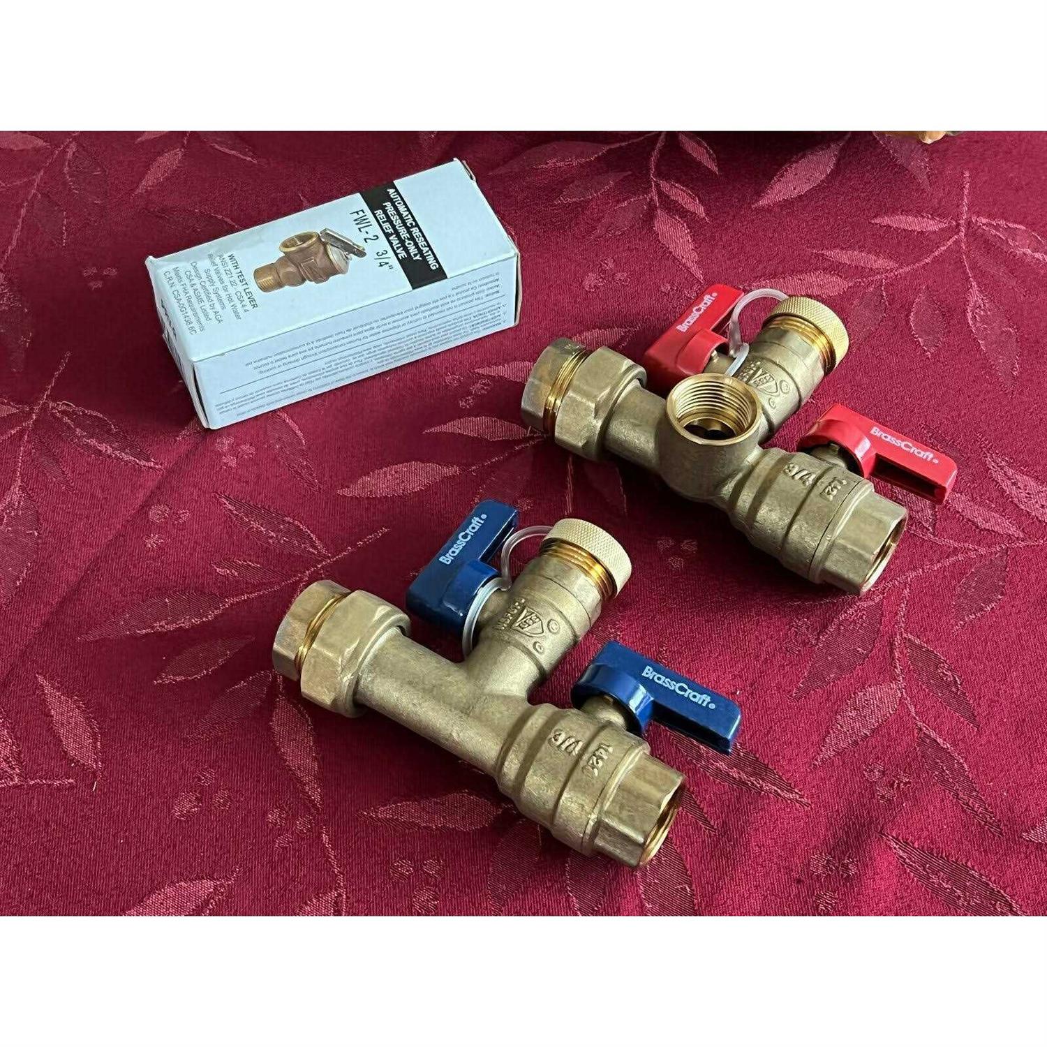 Brasscraft TWV30RX Service Valve Kit 3/4-Inch IPS with PR Valve - Cheap Fitting