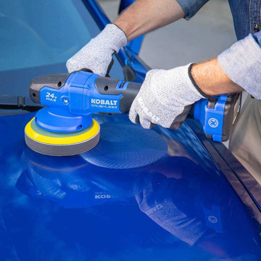 Kobalt 6-in Variable Speed Cordless Polisher KPO 124B-03 - Cheap Fitting