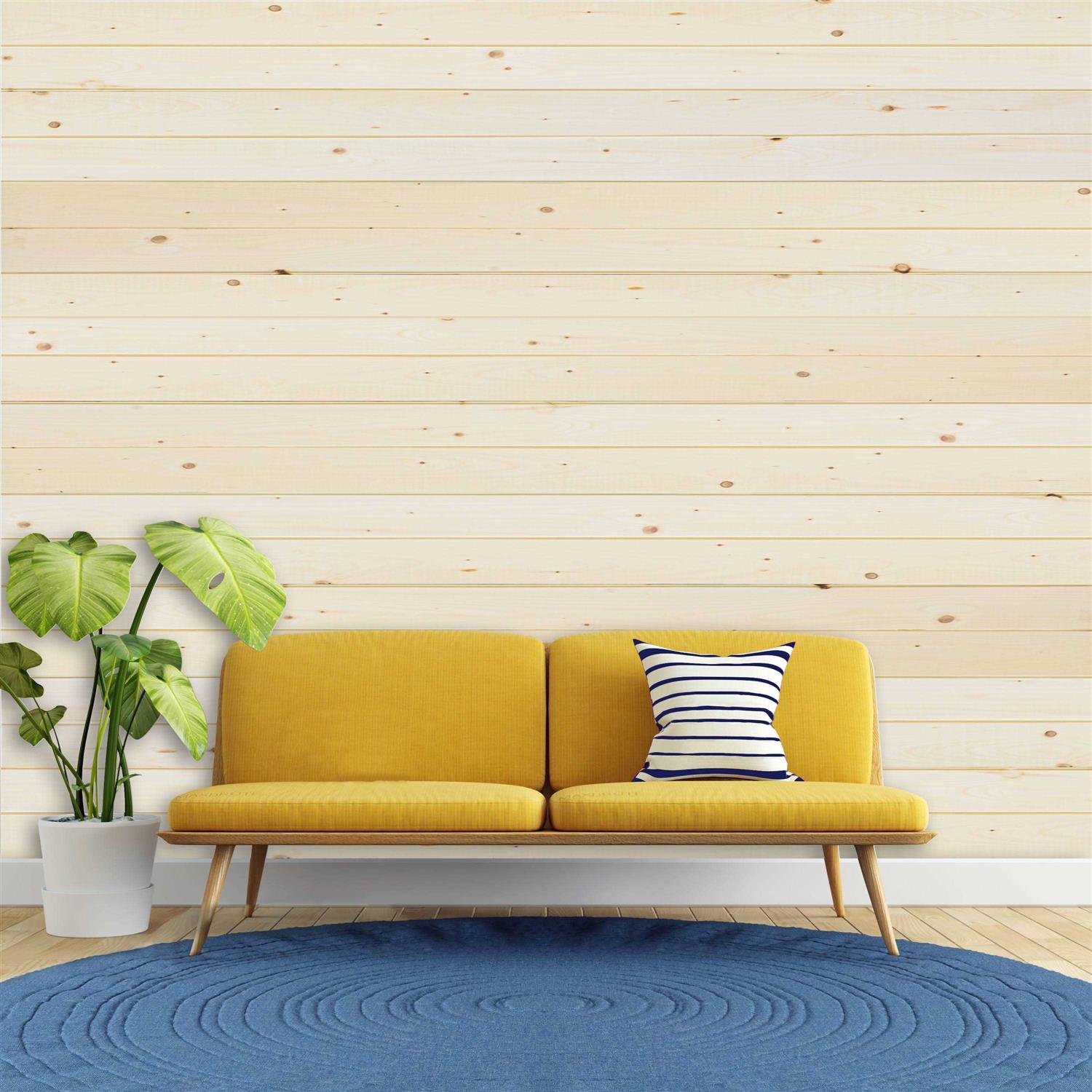 Style Selections 6-in x 96-in Smooth Natural Wood Wall Panel KAN2RPES21 - Cheap Fitting