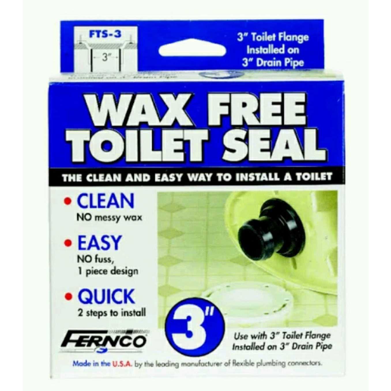 Fernco FTS-3 Wax Free Toilet Seal - Cheap Fitting