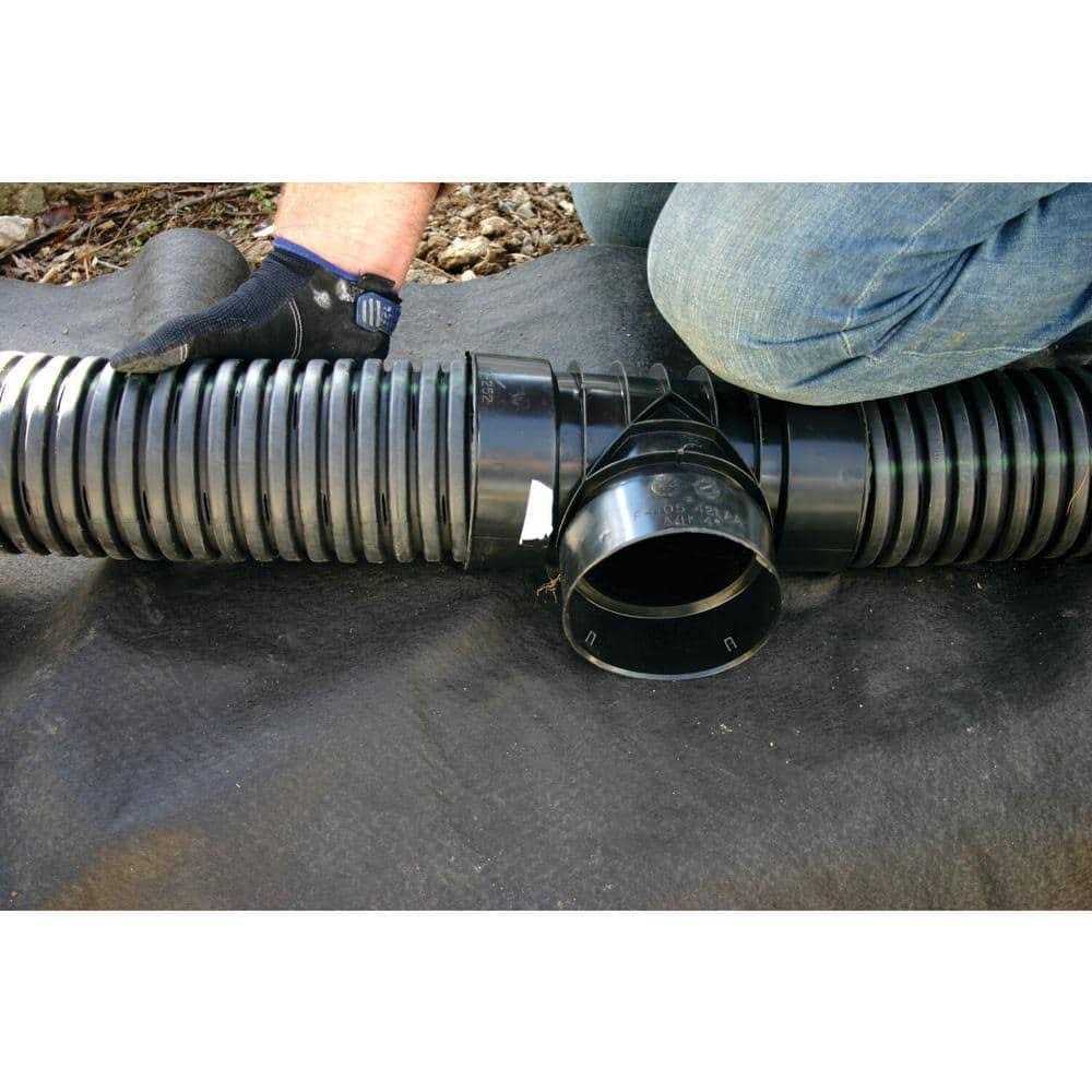 4 in x 100 ft Perforated Drain Pipe 04010100 - Cheap Fitting