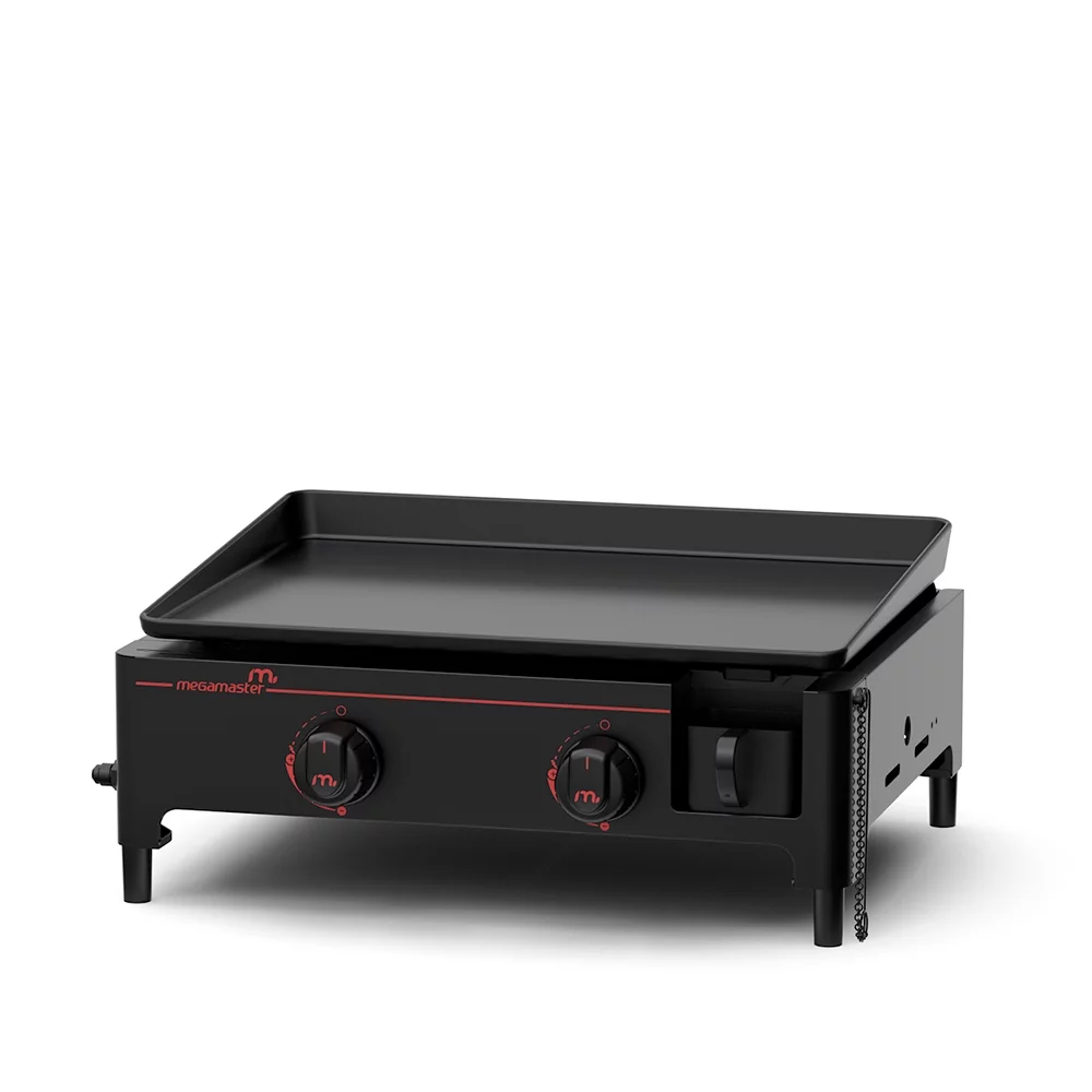 Megamaster 2-Burner Propane Gas Tabletop Griddle - Cheap Fitting