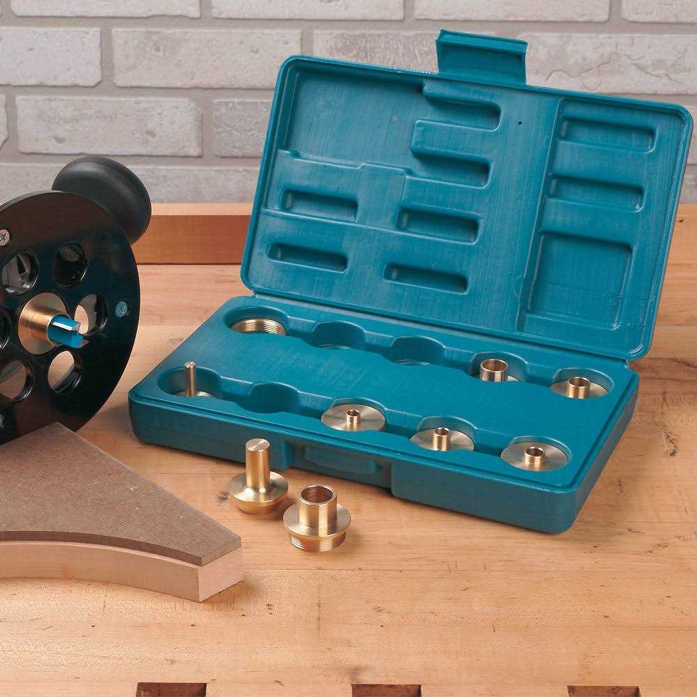 Rockler Router Guide Bushing Kit - Cheap Fitting