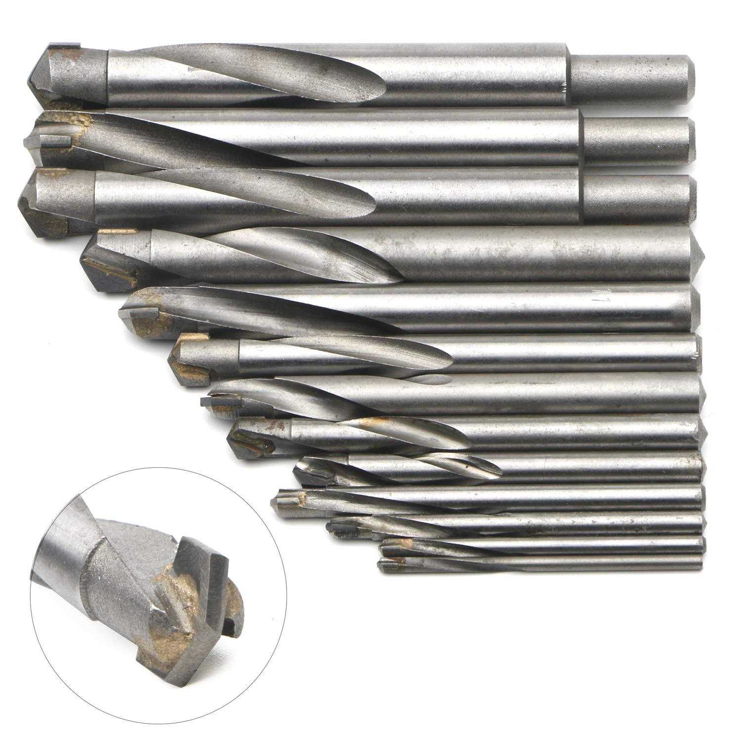 jiuwu 13pcs tungsten steel cemented carbide twist Drill bits - Cheap Fitting
