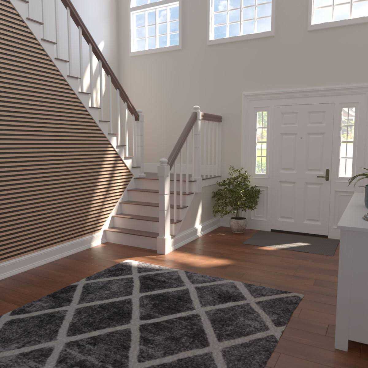 Ekena Millwork 94 inchh x 3/8 incht Adjustable Wood Slat Wall Panel Kit w/ 1 inchW Slats - Cheap Fitting