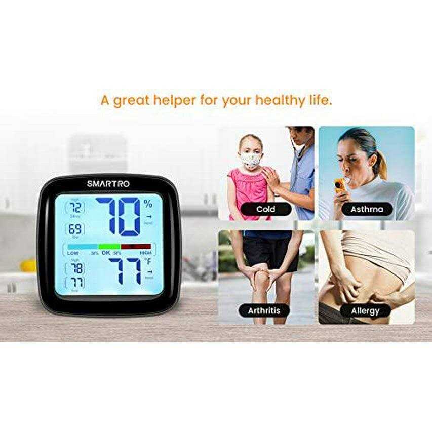 Smartro Sc42 Professional Digital Indoor Thermohygrometer - Cheap Fitting