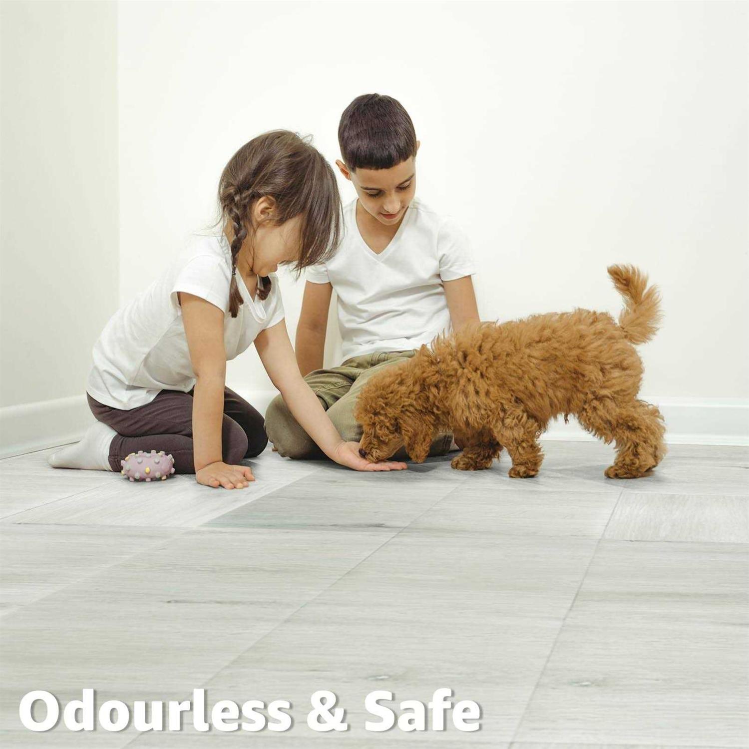 Art3d 12” x 12” Peel and Stick Vinyl Floor Tiles,30-Pack - Cheap Fitting