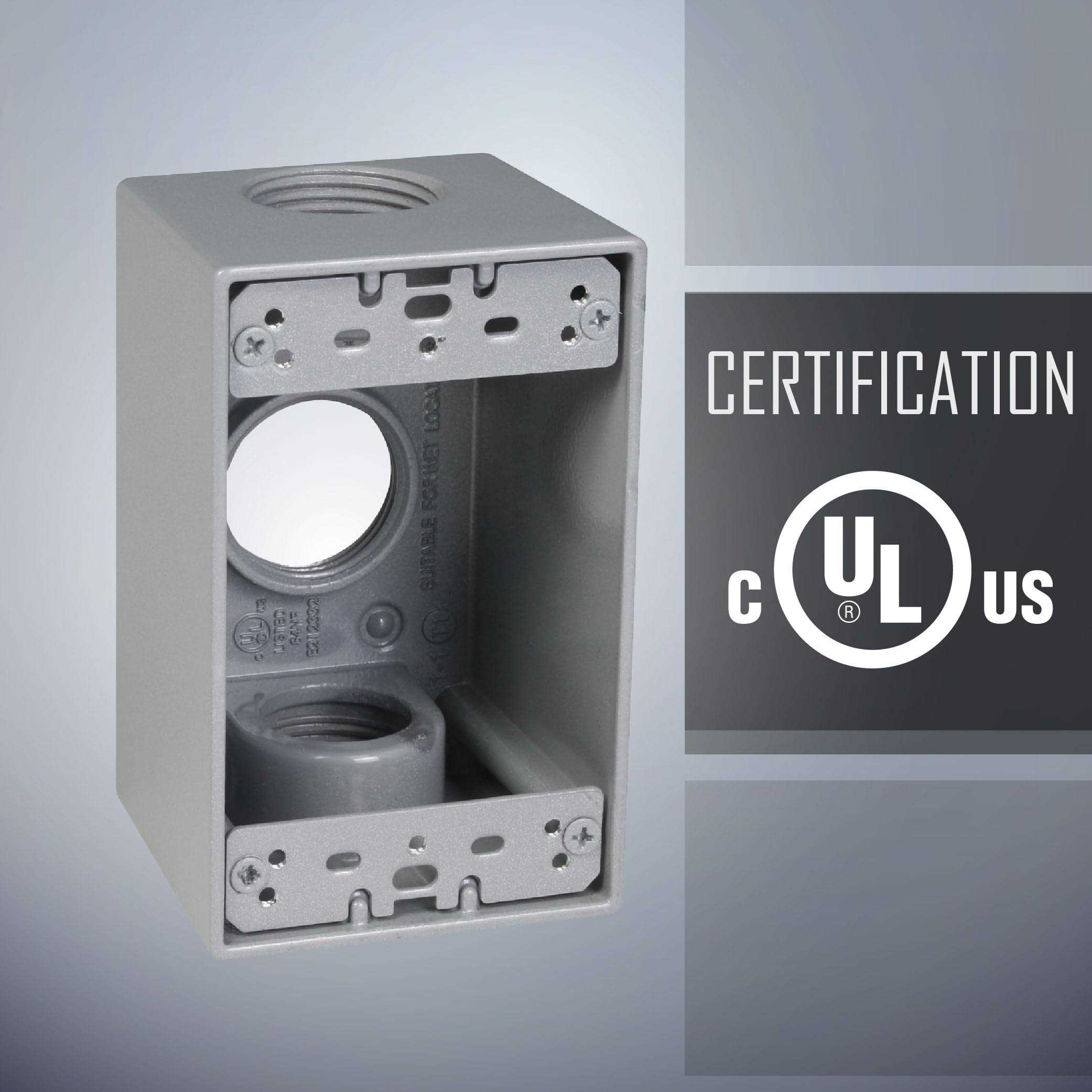 Taymac SB3100S Weatherproof Box 1-Gang - Cheap Fitting