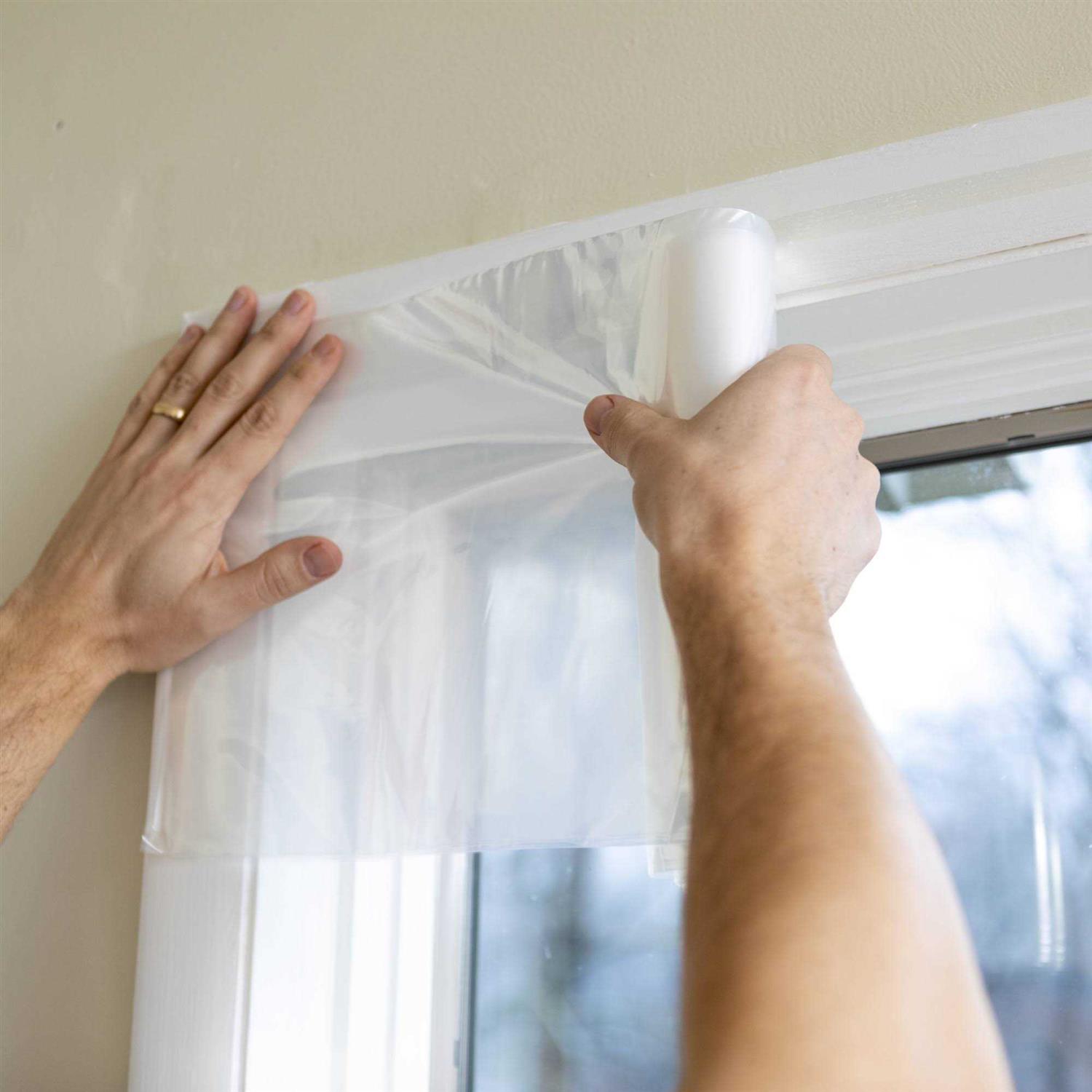 Duck Brand Rolled Clear Shrink Film Window Kit 62 in. x 420 - Cheap Fitting