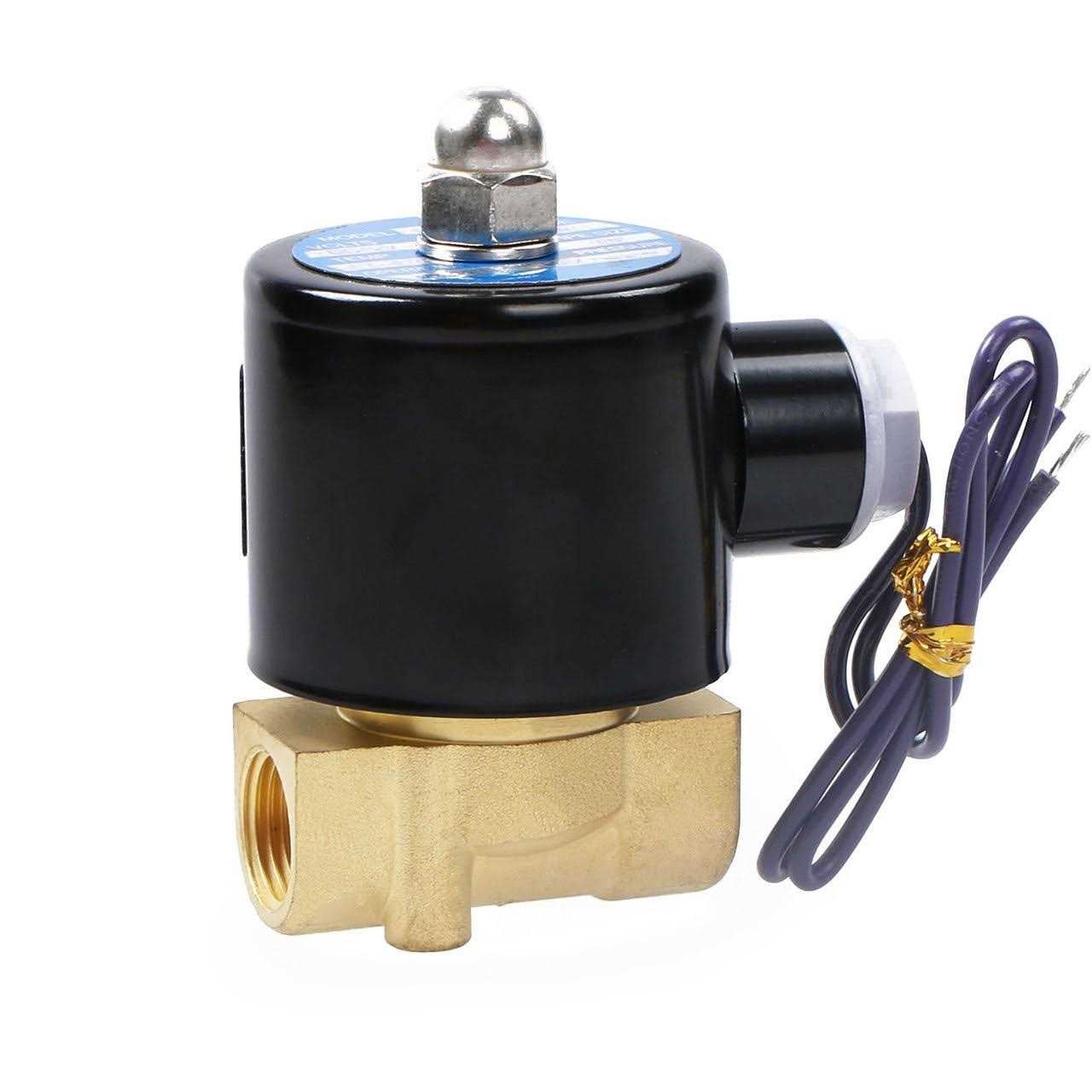 U.S. Solid 3/8 Electric Solenoid Valve 12-VDC - Cheap Fitting