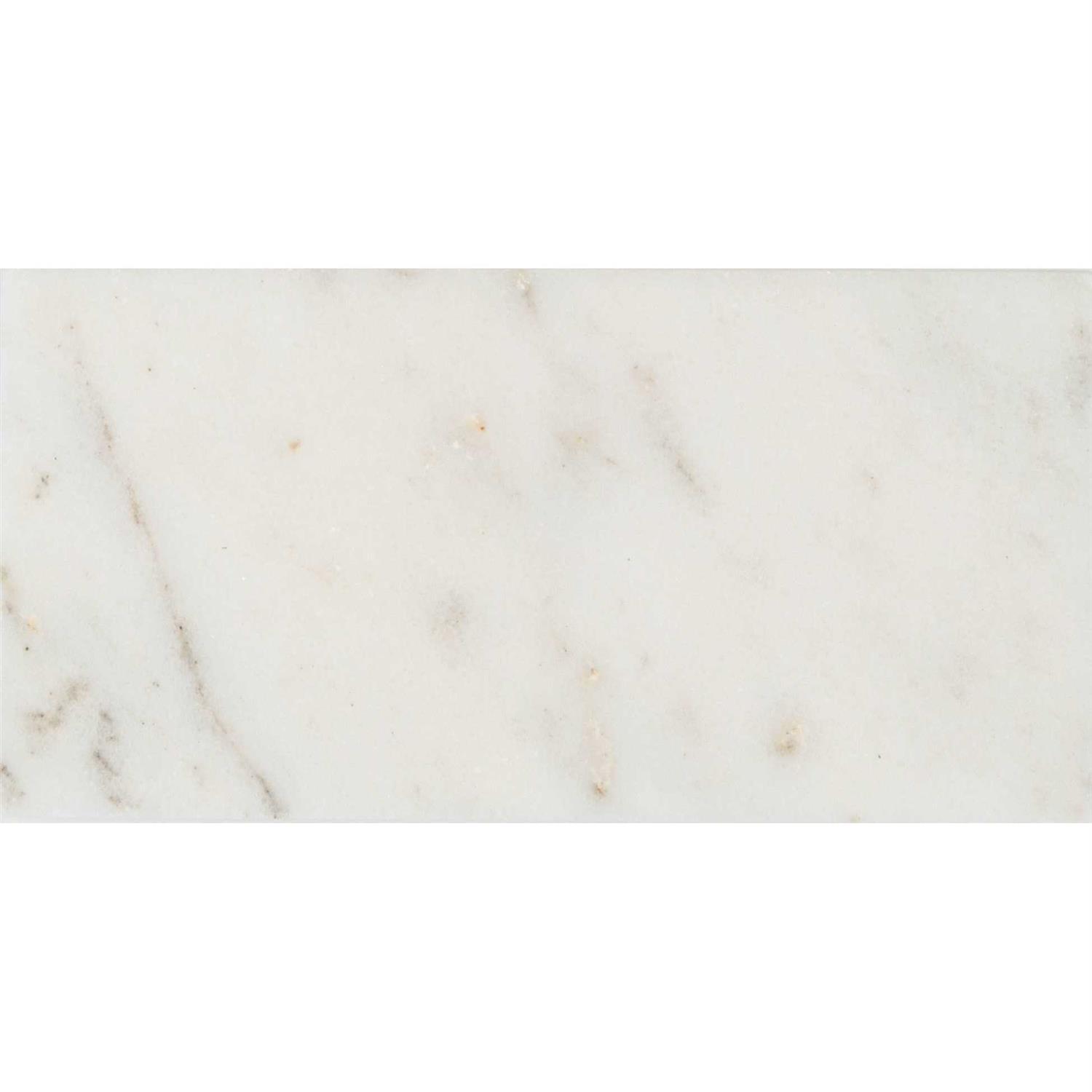 Venatino Polished 3-in x 6-in Polished Natural Stone Marble Subway Wall Tile - Cheap Fitting