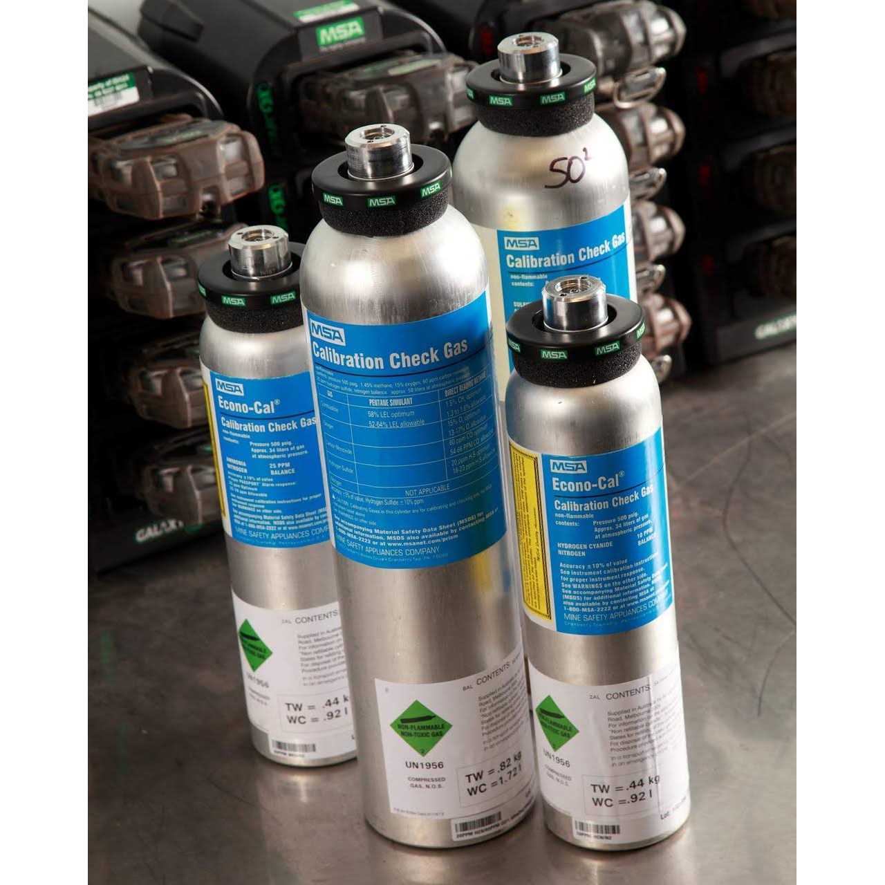 MSA Calibration Gas Cylinder 10048280 - Cheap Fitting