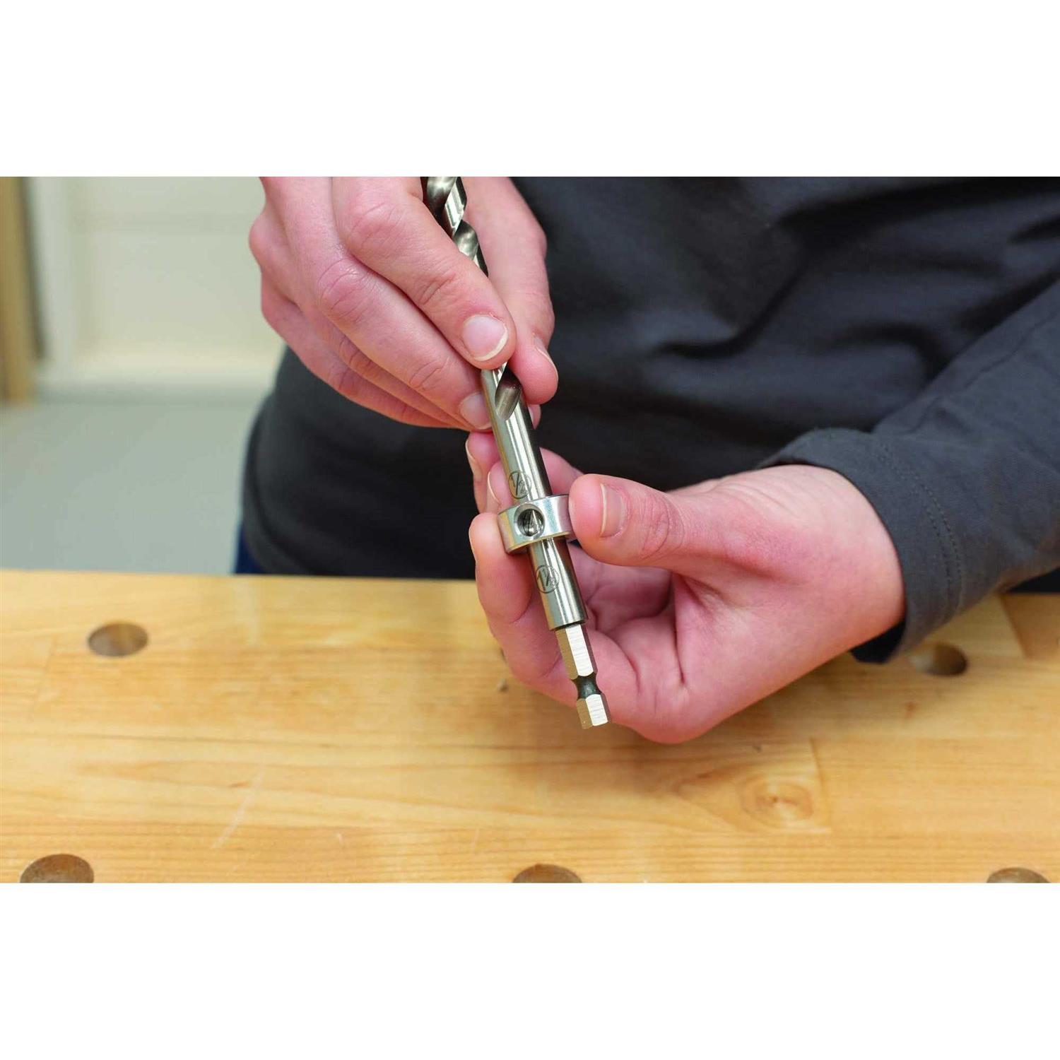 Kreg KPHA308 Easy Set Drill Bit with Stop Collar - Cheap Fitting