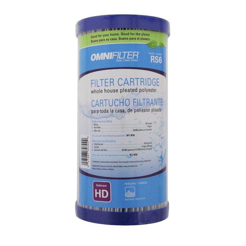 Omnifilter RS6 Heavy Duty Water Filter Cartridge - Cheap Fitting