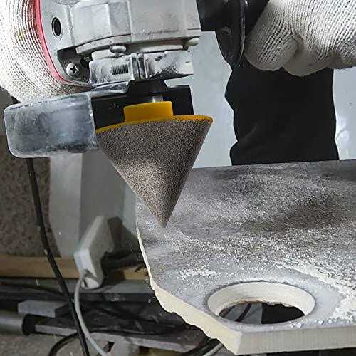 Tollesonne Diamond Beveling Chamfer Bits Diamond Countersink Drill Bit For Existing Holes Enlarging Shaping Trimming In Tile Marble Glass G - Cheap Fitting