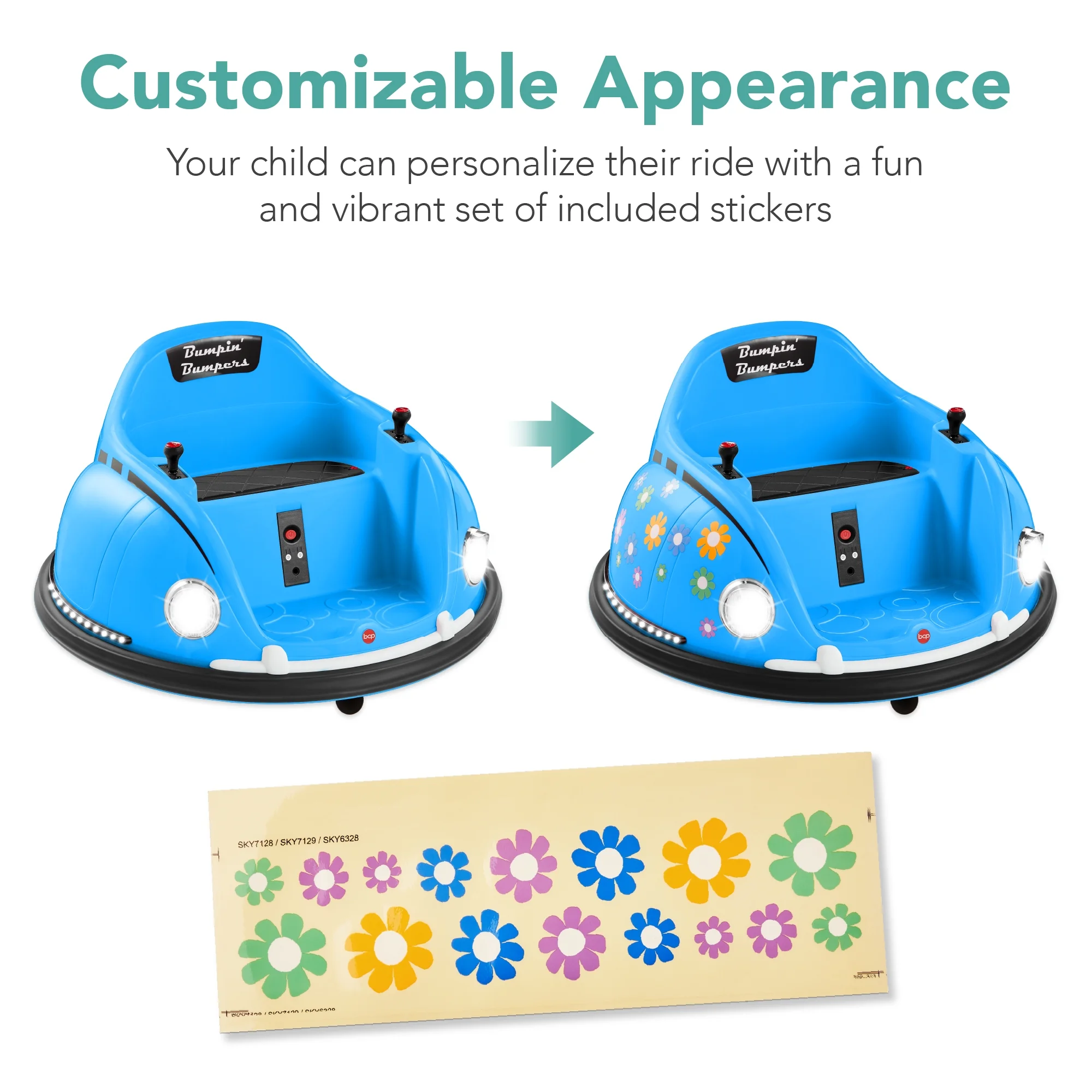 Best Choice Products 6V Kids Ride On Bumper Car Toy w/ Remote Control, Harness, Lights, 360 Degree Spin - Pink - Cheap Fitting