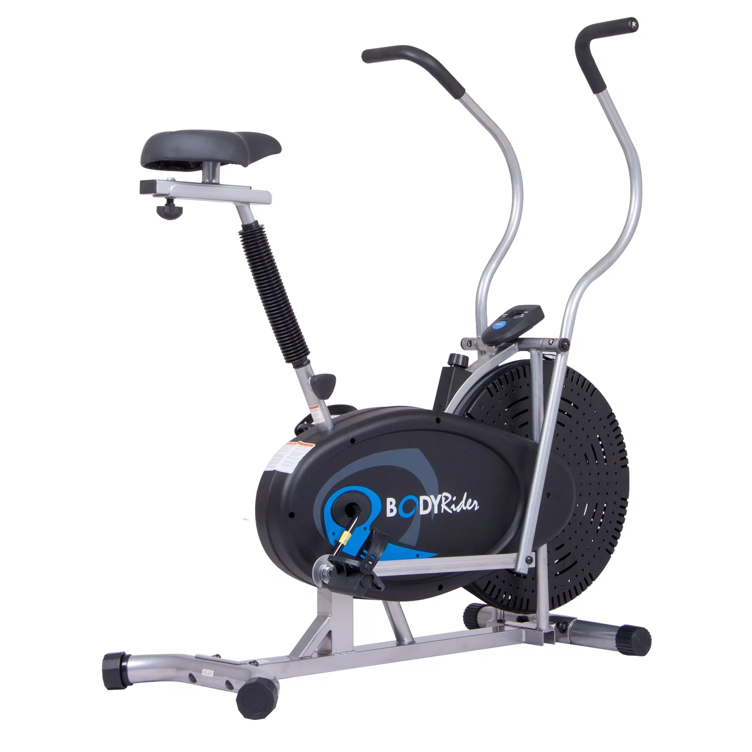Body Rider Upright Exercise Fan Bike with Updated Softer Seat for Home Gym BRF750, Max. Weight 250 Lbs. - Cheap Fitting