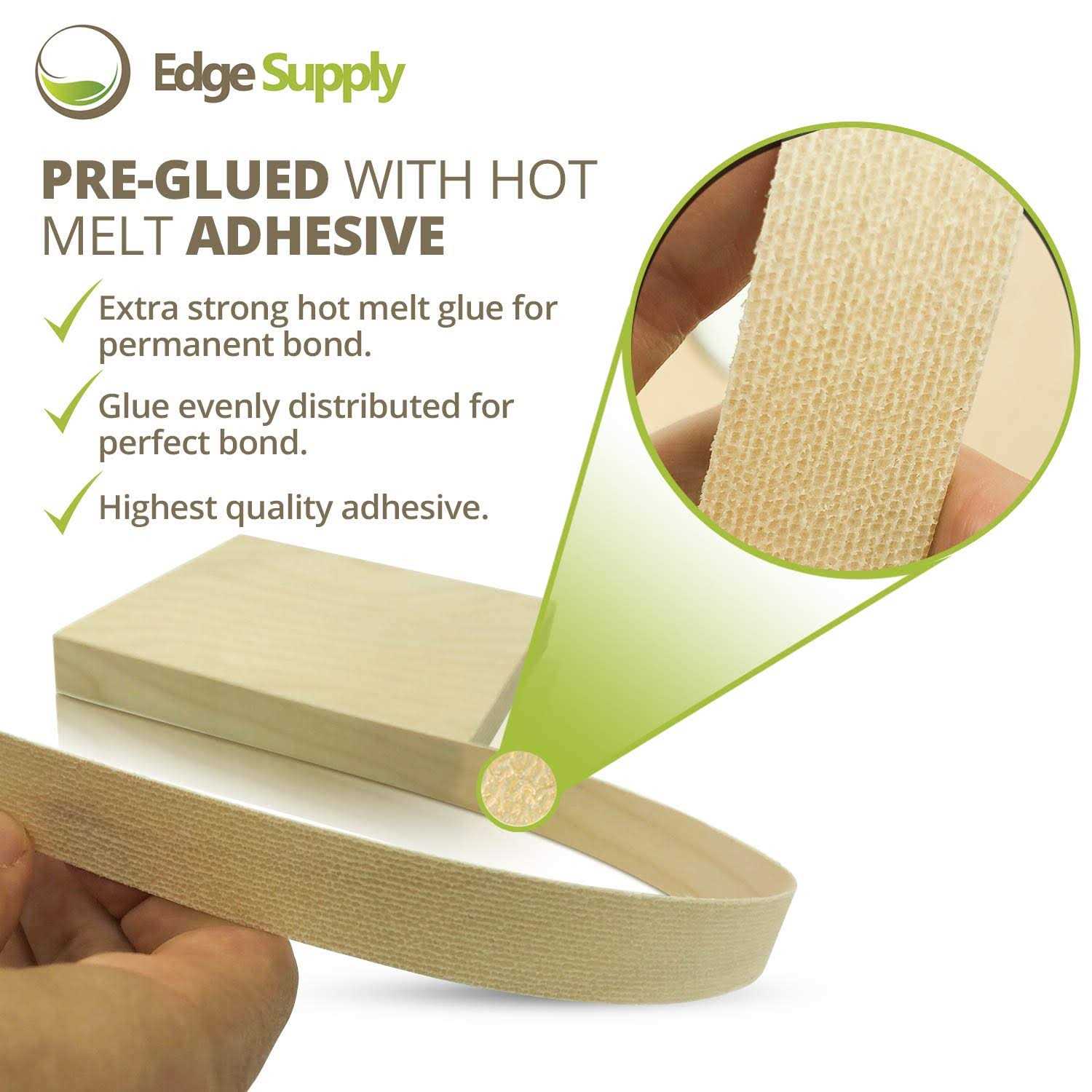 Edge Supply Preglued Roll Wood Veneer Edge Banding - Cheap Fitting