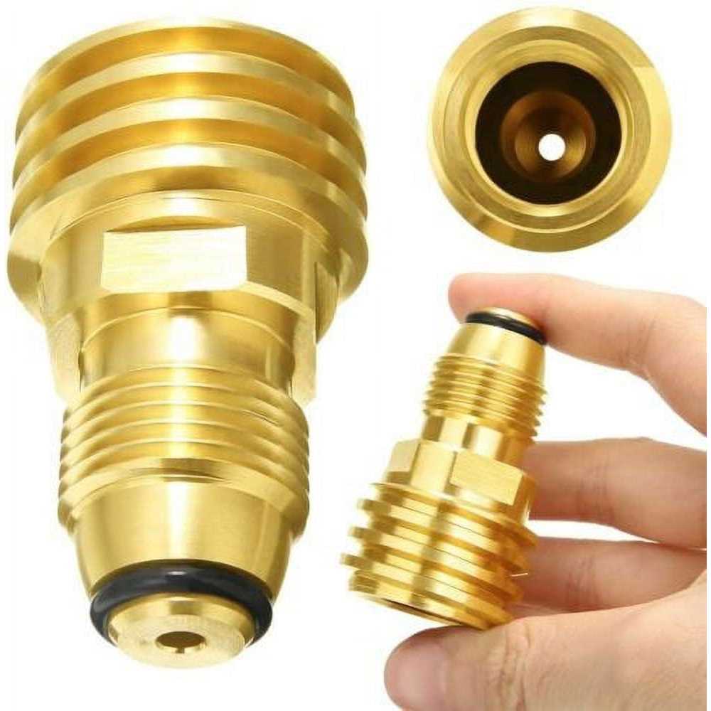 Converts Propane Tank POL LP Tank Valve to QCC1/Type1 Outlet Brass Adapter Parts - Cheap Fitting