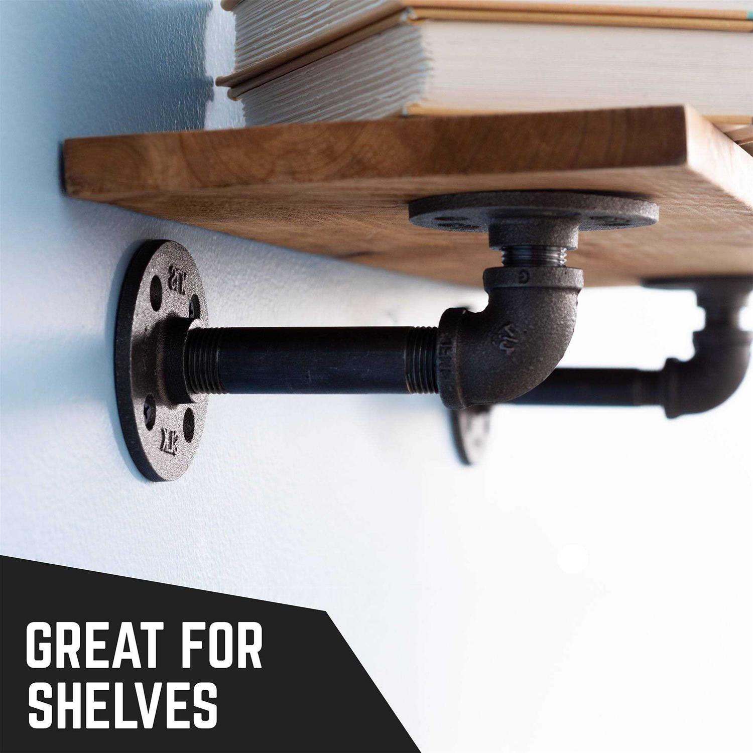 Pipe DECOR Black Industrial Steel Grey Plumbing Pipe - Cheap Fitting