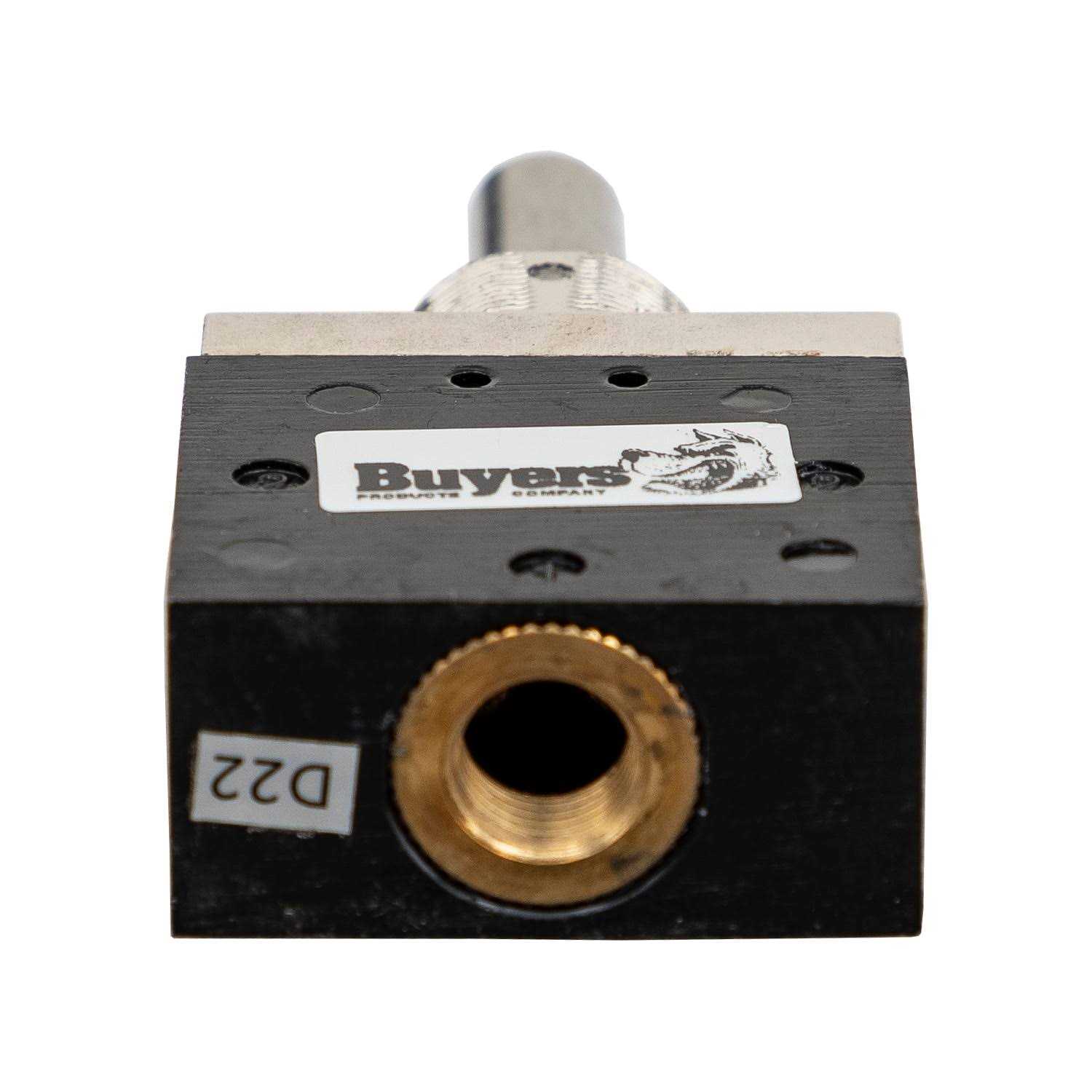 Buyers Products BAV020T Neutral Lockout Toggle Valve Only - Cheap Fitting