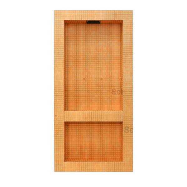 Schluter Kerdi-Board-SNLT 12 in. x Shower Niche with Warm White LED Light - Cheap Fitting