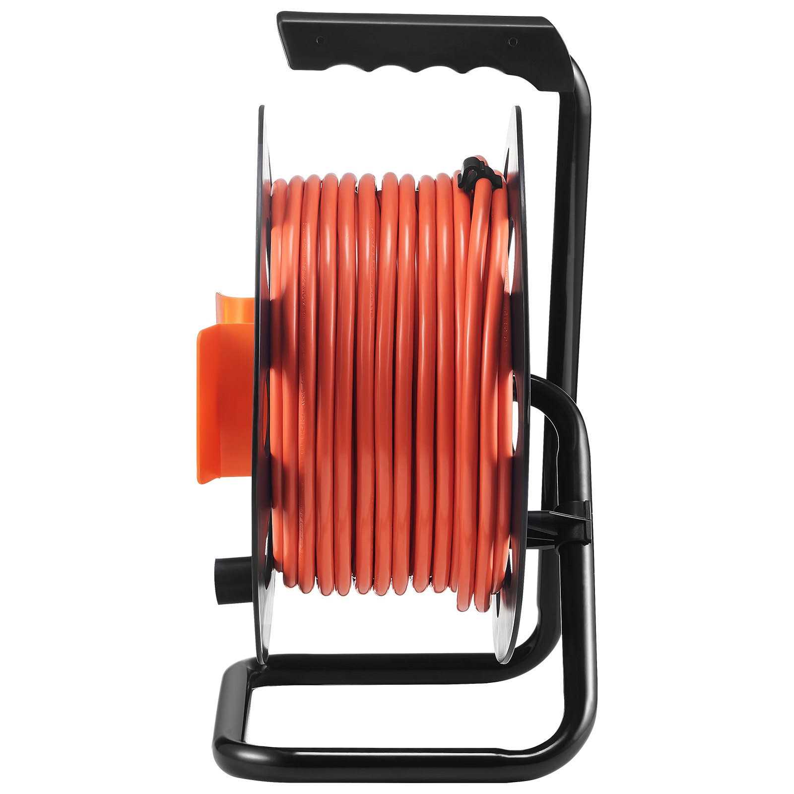 VEVOR Extension Cord Reel, 100FT, with 4 Outlets and Dust Cover Heavy Duty SJTOW Power Cord - Cheap Fitting