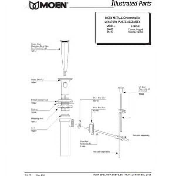 Moen Lavatory Drain Assembly - Cheap Fitting