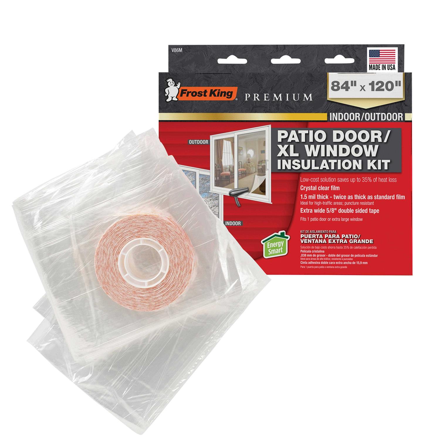 Frost King V86m Heavy Duty Patio Door Shrink Kit - Cheap Fitting