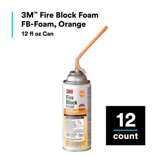 3M FB-Foam-Orange Fire Block Foam - Cheap Fitting