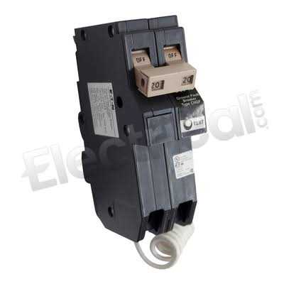 CH220GFT Eaton 20 Amp Ground Fault Breaker - Cheap Fitting