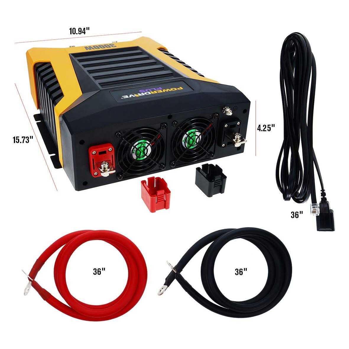 PowerDrive 3000 Watt Power Inverter - Cheap Fitting