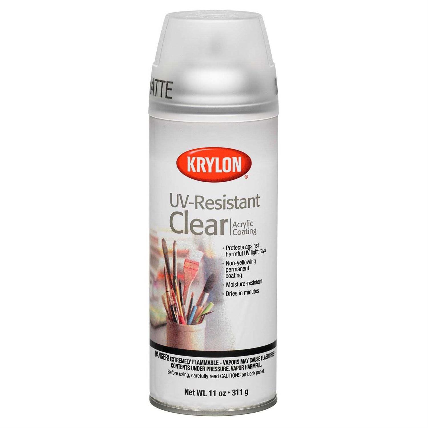 Krylon UV Resistant Clear Matte - Cheap Fitting