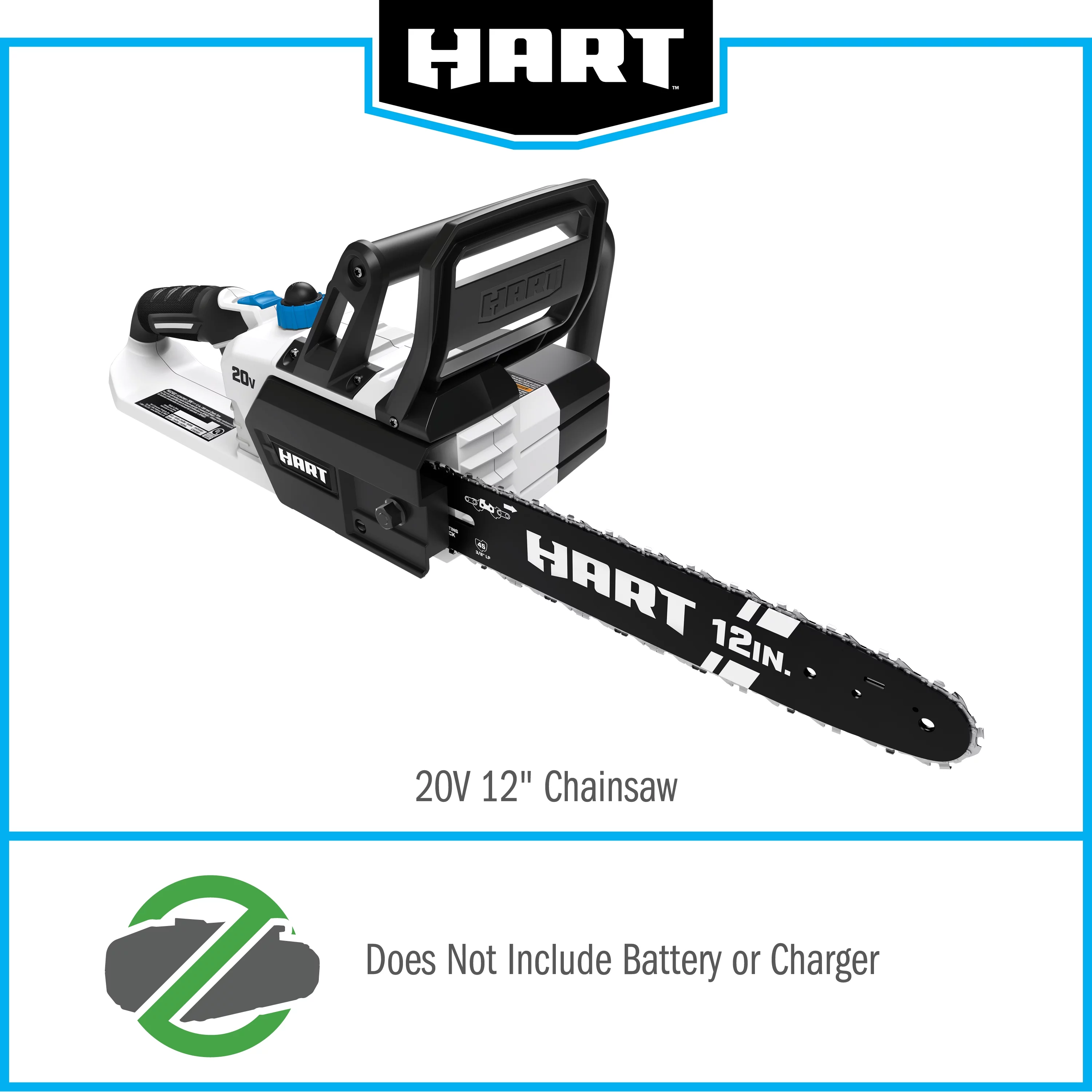 HART 20-Volt 12-Inch Cordless Chainsaw (Battery Not Included) - Cheap Fitting