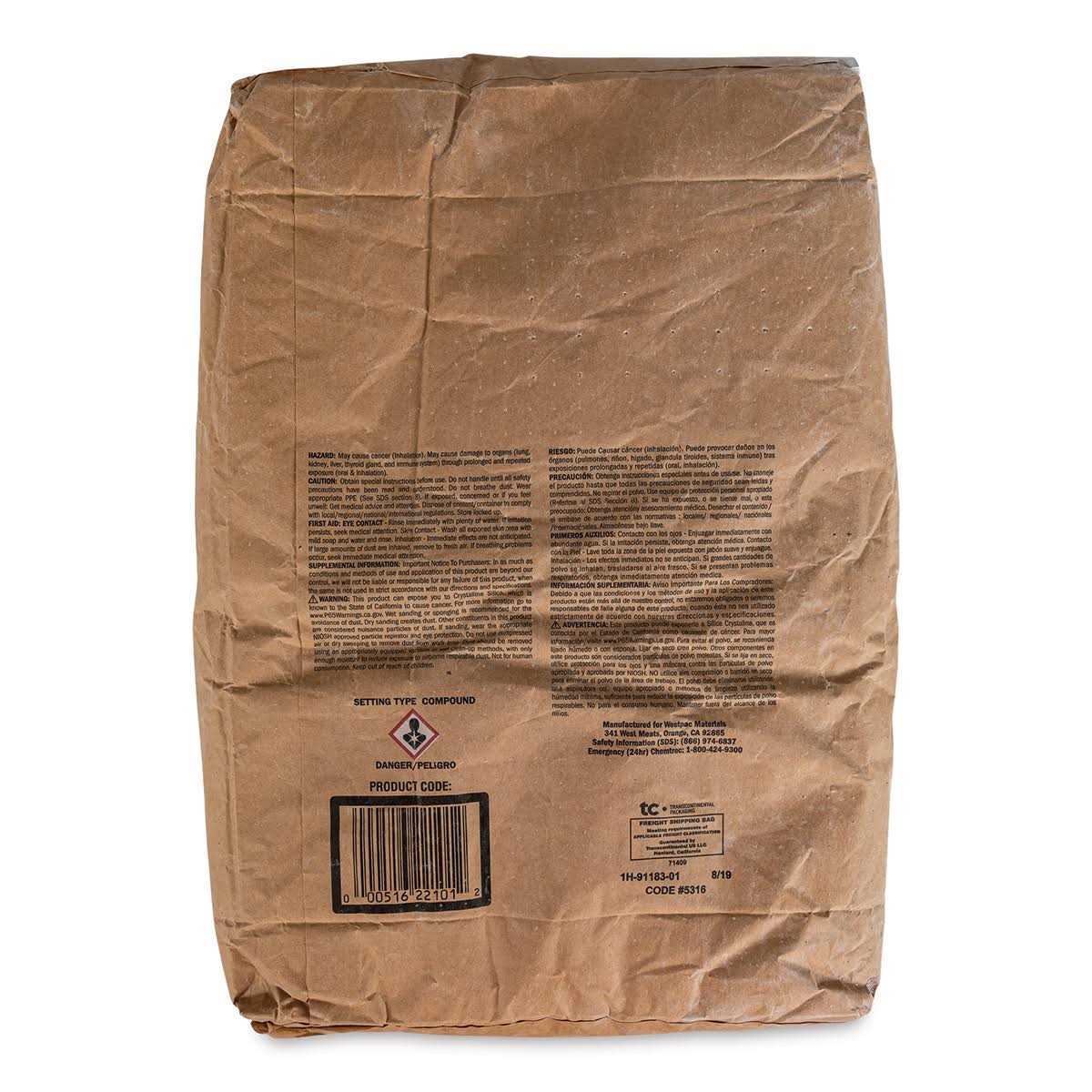 Densite Plaster Bag - Cheap Fitting