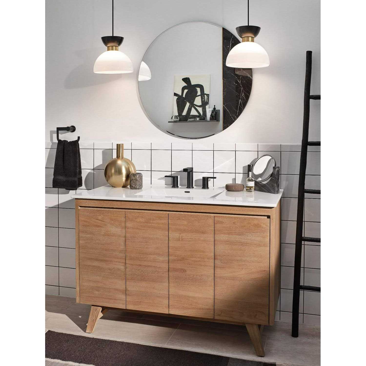 Moen Faucet BTHRM WS RINZA MATBLK2H 84629BL - Cheap Fitting