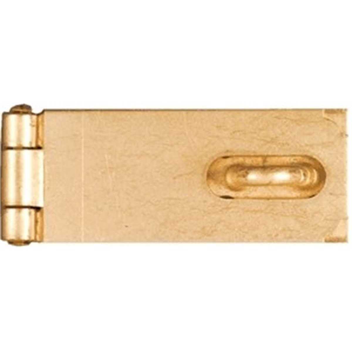 National Hardware 1-3/4 in. Brass Safety Hasp - Cheap Fitting