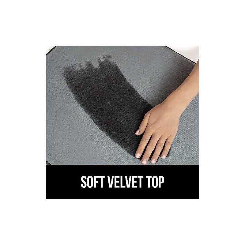 Gorilla Grip Memory Foam Toilet Lid Seat Cover Stays In Place Elastic Edges - Cheap Fitting