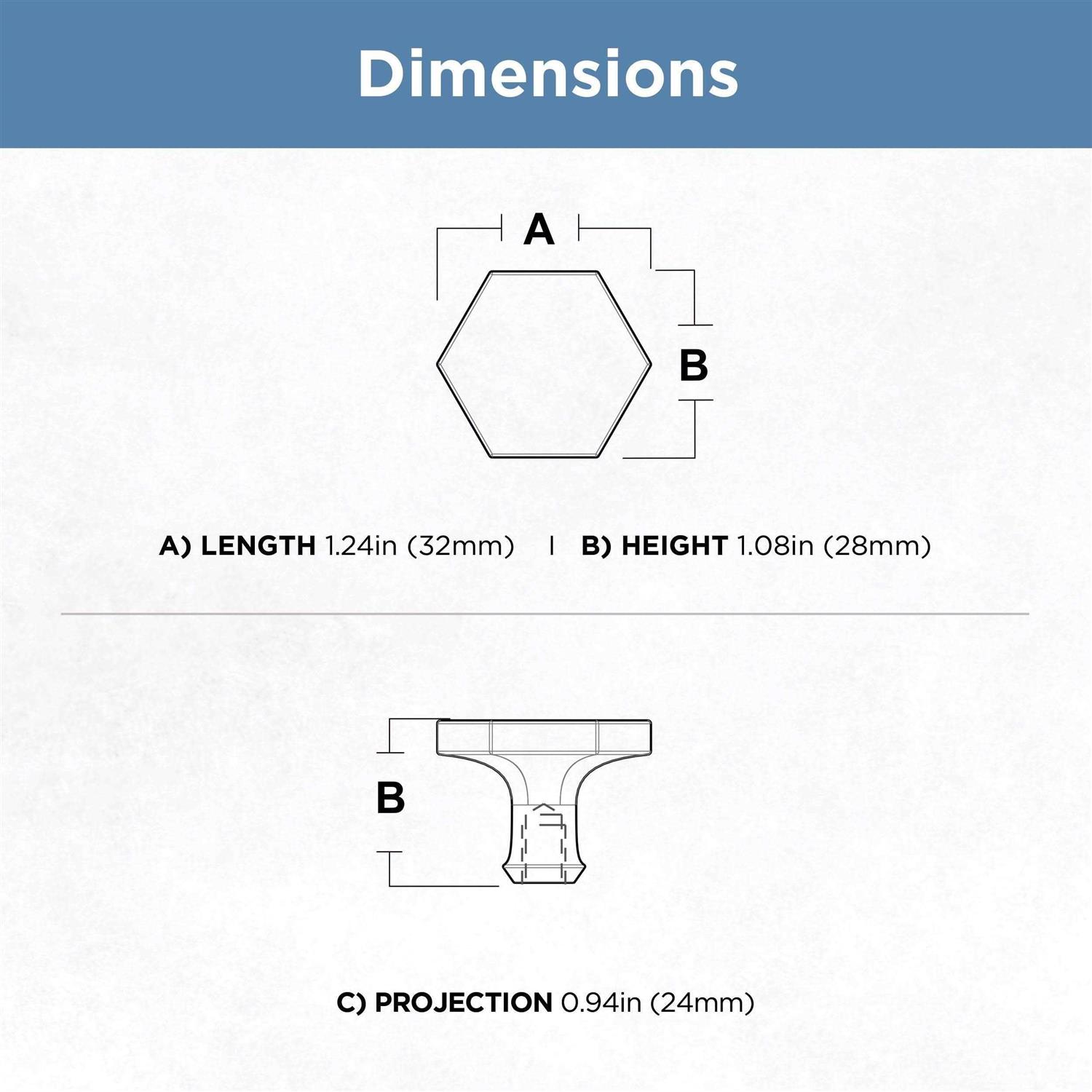 Brainerd Square 1-1/8-in Matte Black Square Cabinet Knob P42251W-FB-C - Cheap Fitting