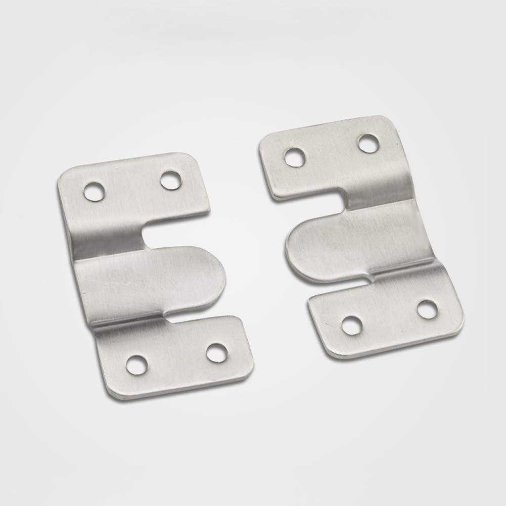 Furniture Flush Mount Bracket Headboard Wall Mount Hardware Large Picture Hangers - Cheap Fitting