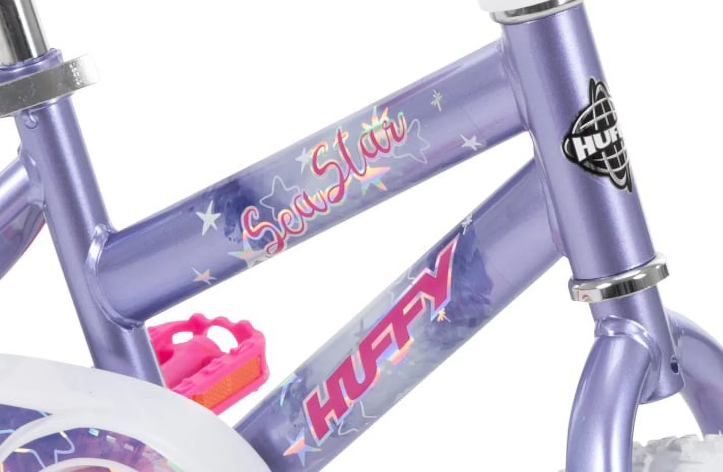 Huffy 12 In. Sea Star Girl's Sidewalk Bike, Lilac Purple - Cheap Fitting