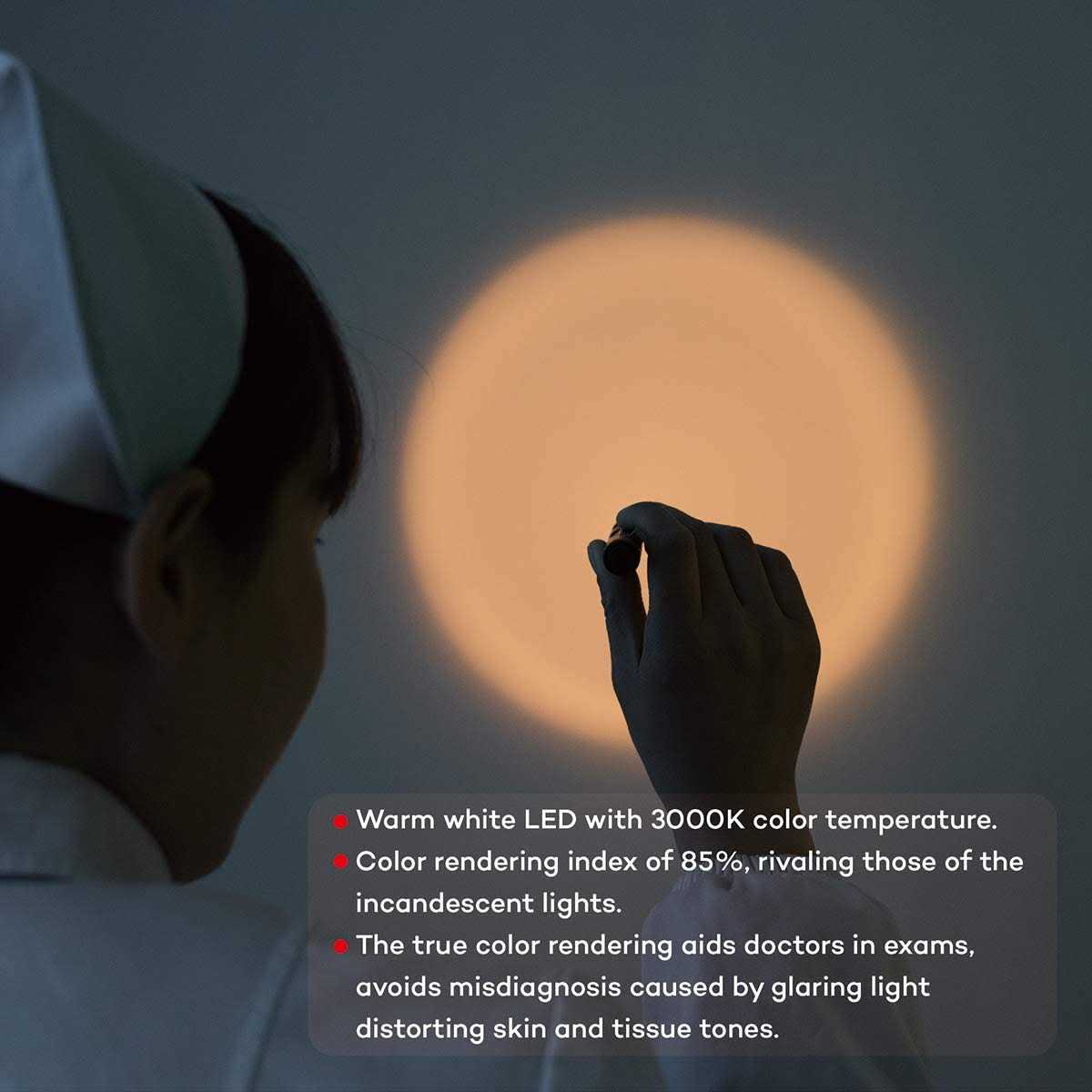 Weltool M6-Dr Pen Light Pocket Torch with Clip Warm White LED Portable Penlight - Cheap Fitting