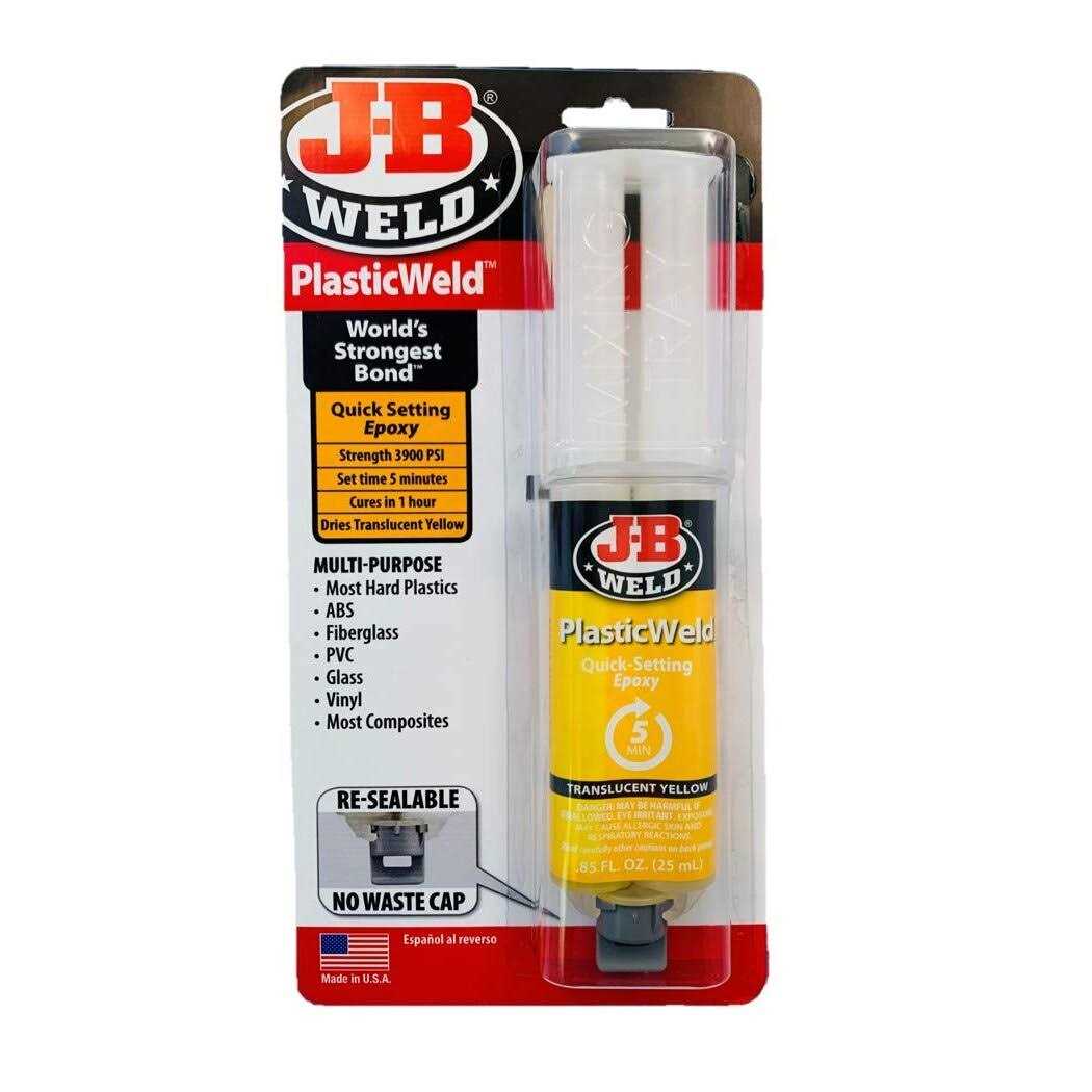 J-B Weld 50132 PlasticWeld Syringe Epoxy - Cheap Fitting