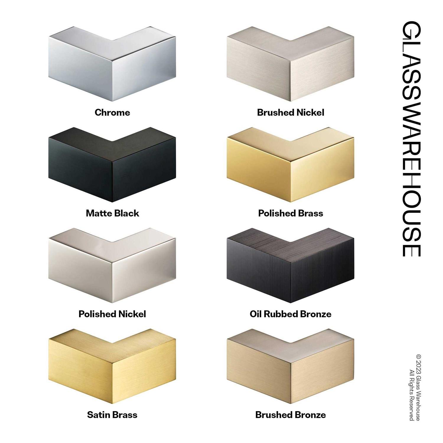 Glass Warehouse Solaris 78-in Frameless Fixed Shower Door GW-F-RAD - Cheap Fitting