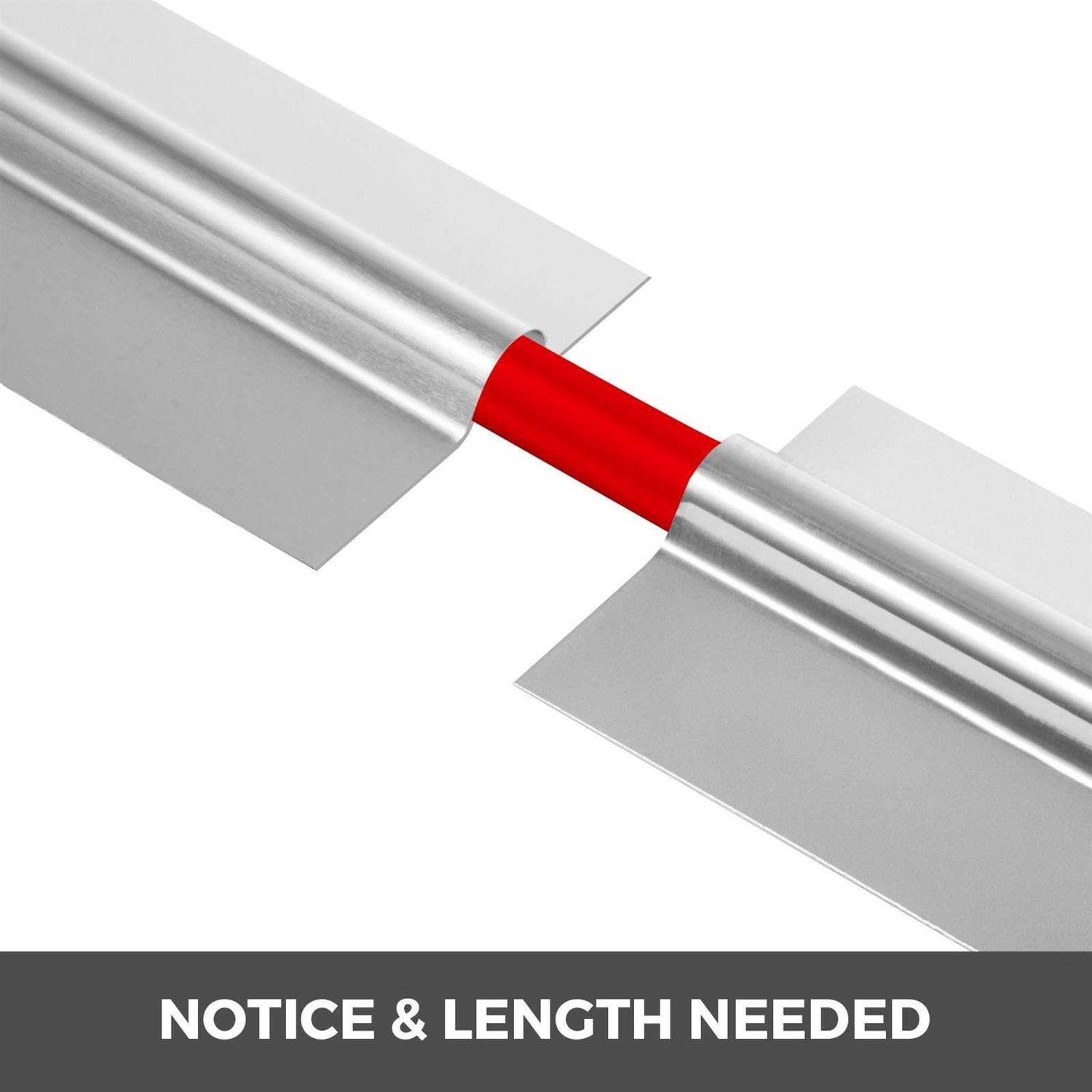 VEVOR Pex Heat Transfer Plates Radiant Heat Transfer Plates 4 ft Aluminum Pex Heat Transfer Plates 1/2 inch Heat Transfer Plates - Cheap Fitting