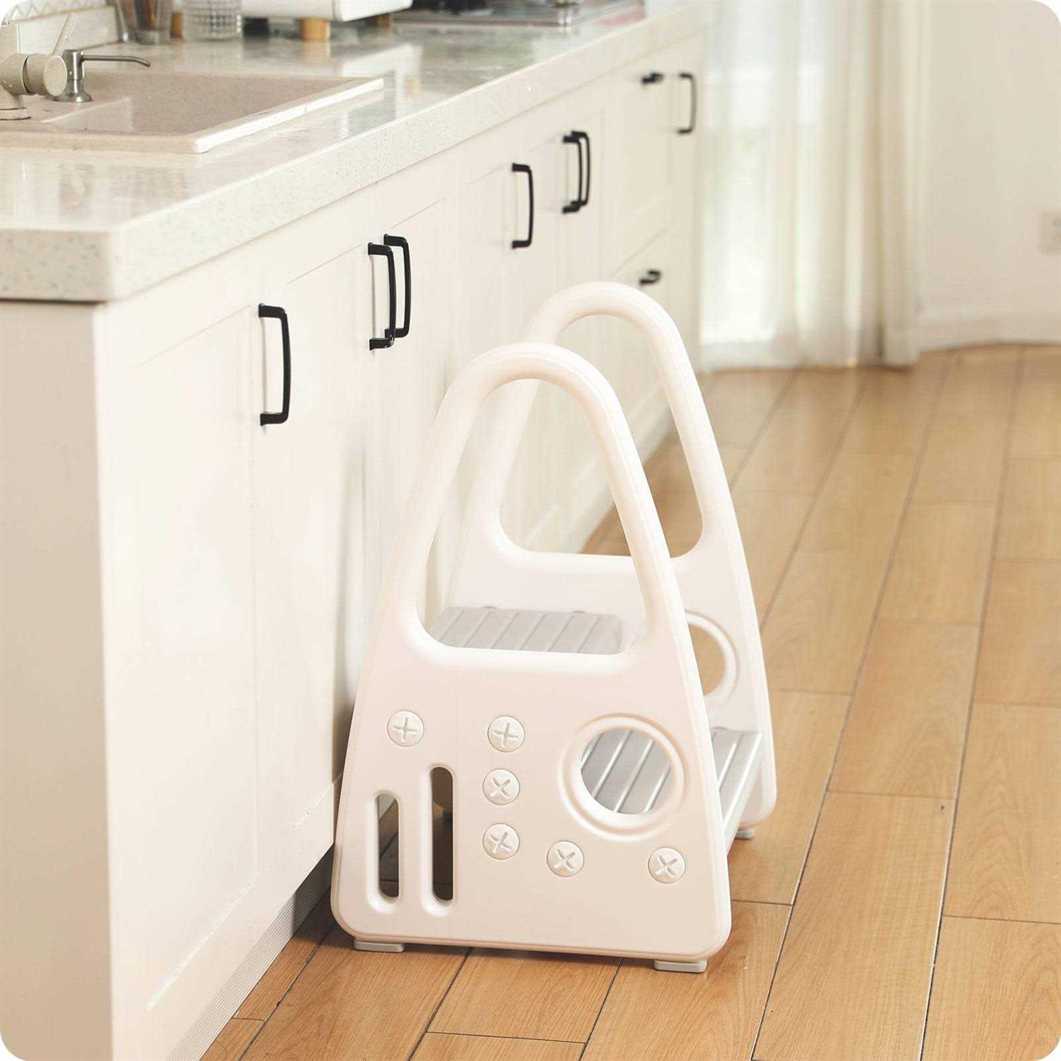 Mangohood Toddler Step Stool Kids Two Step Tower for Bathroom Sink - Cheap Fitting