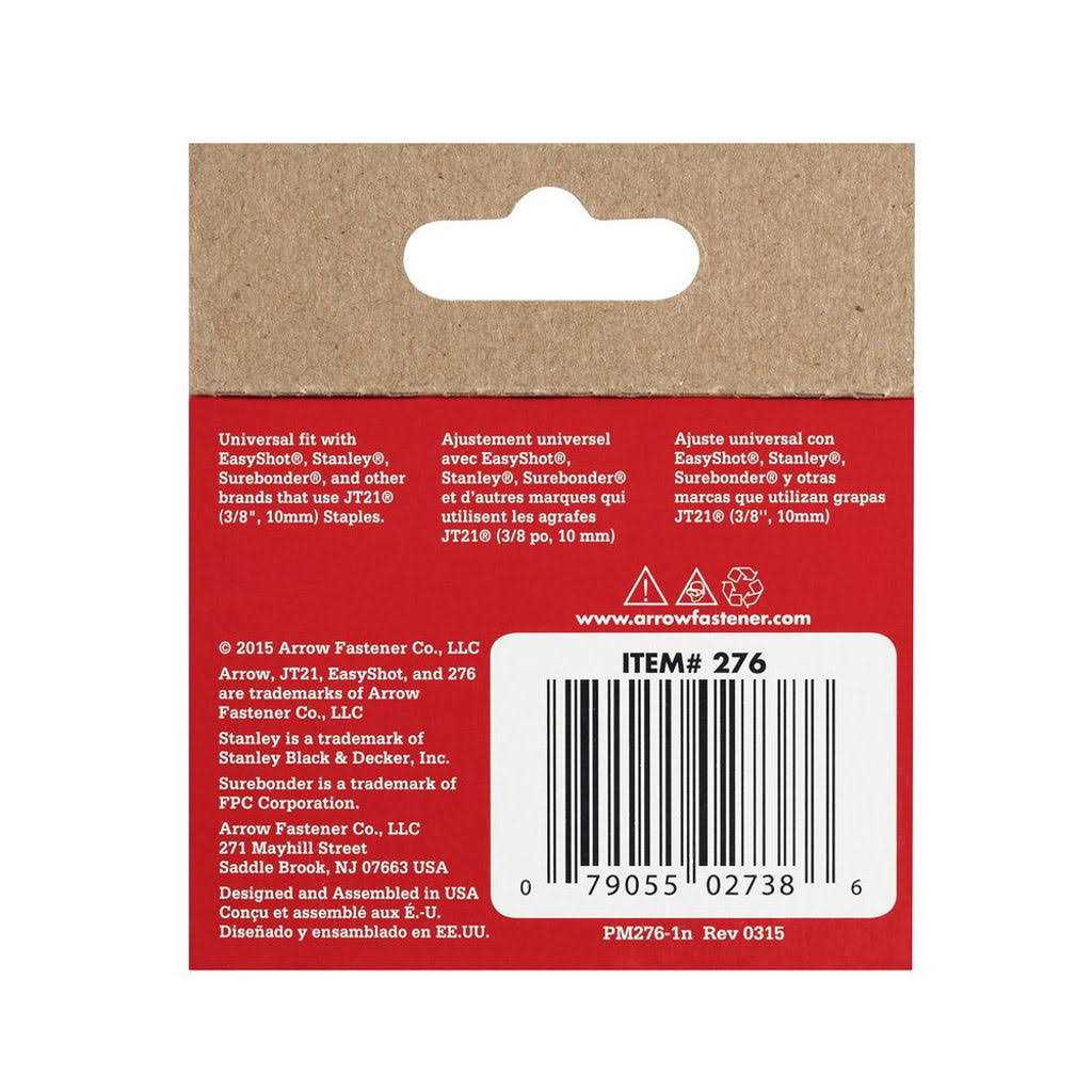 Arrow Staples JT21 - Cheap Fitting