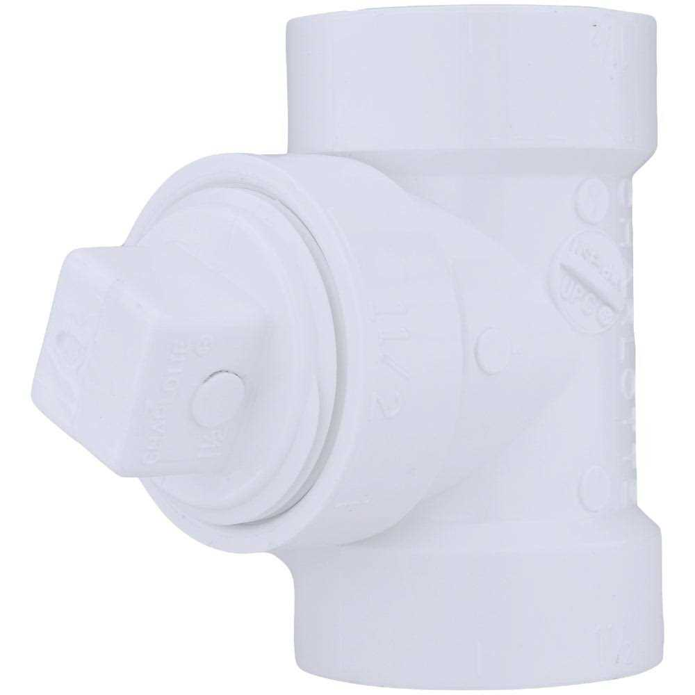 Charlotte Pipe PVC DWV Sanitary Tee - Cheap Fitting