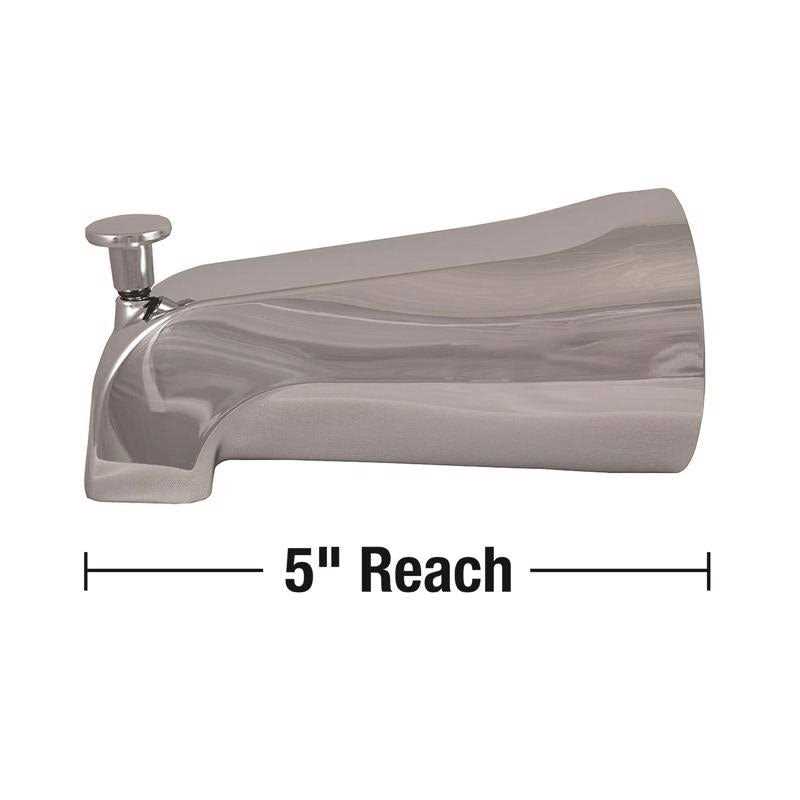 Ace Chrome Diverter Tub Spout - Cheap Fitting